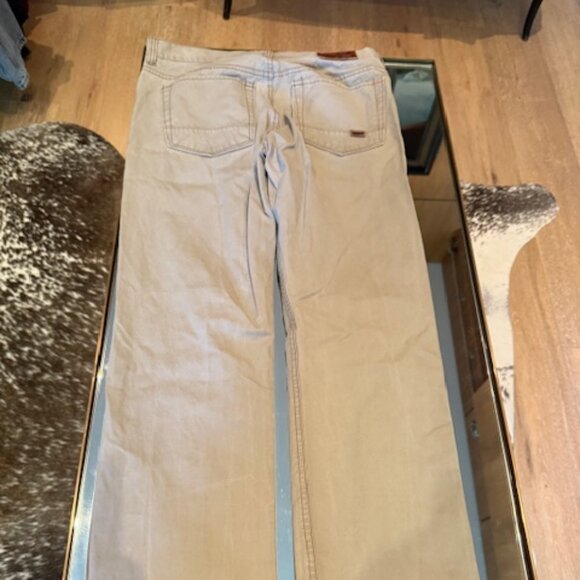 Pre-Loved Woolrich Khaki Chino - Men's 32 - Picture 5 of 7